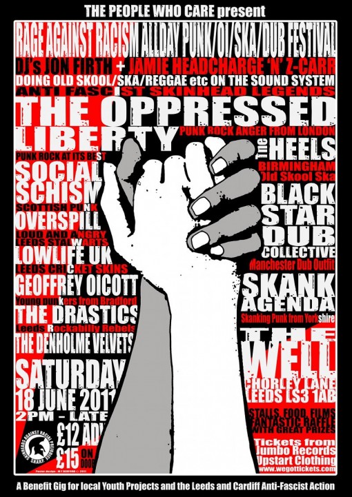 Antifa gig in Leeds